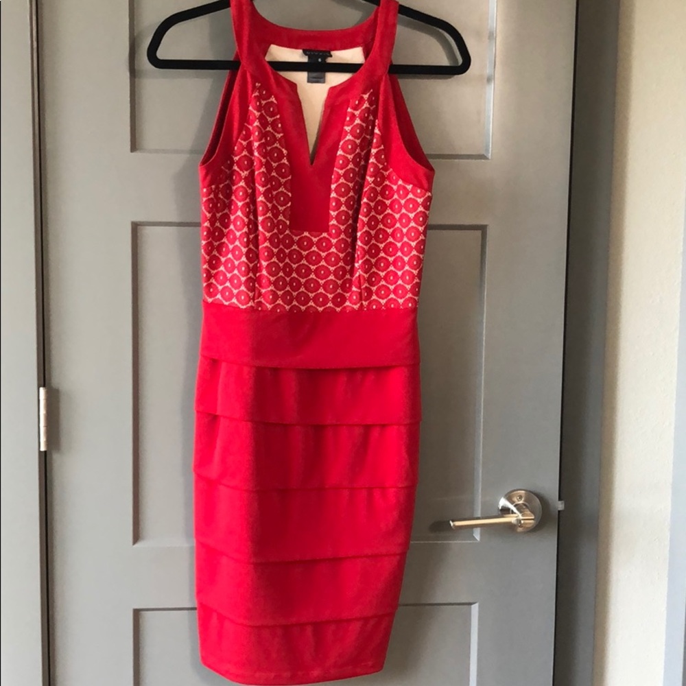 Red dress